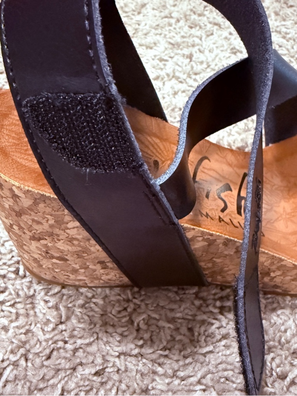 NEW Blowfish Cork Wedge Women's Sz 9 - Picture 7 of 8